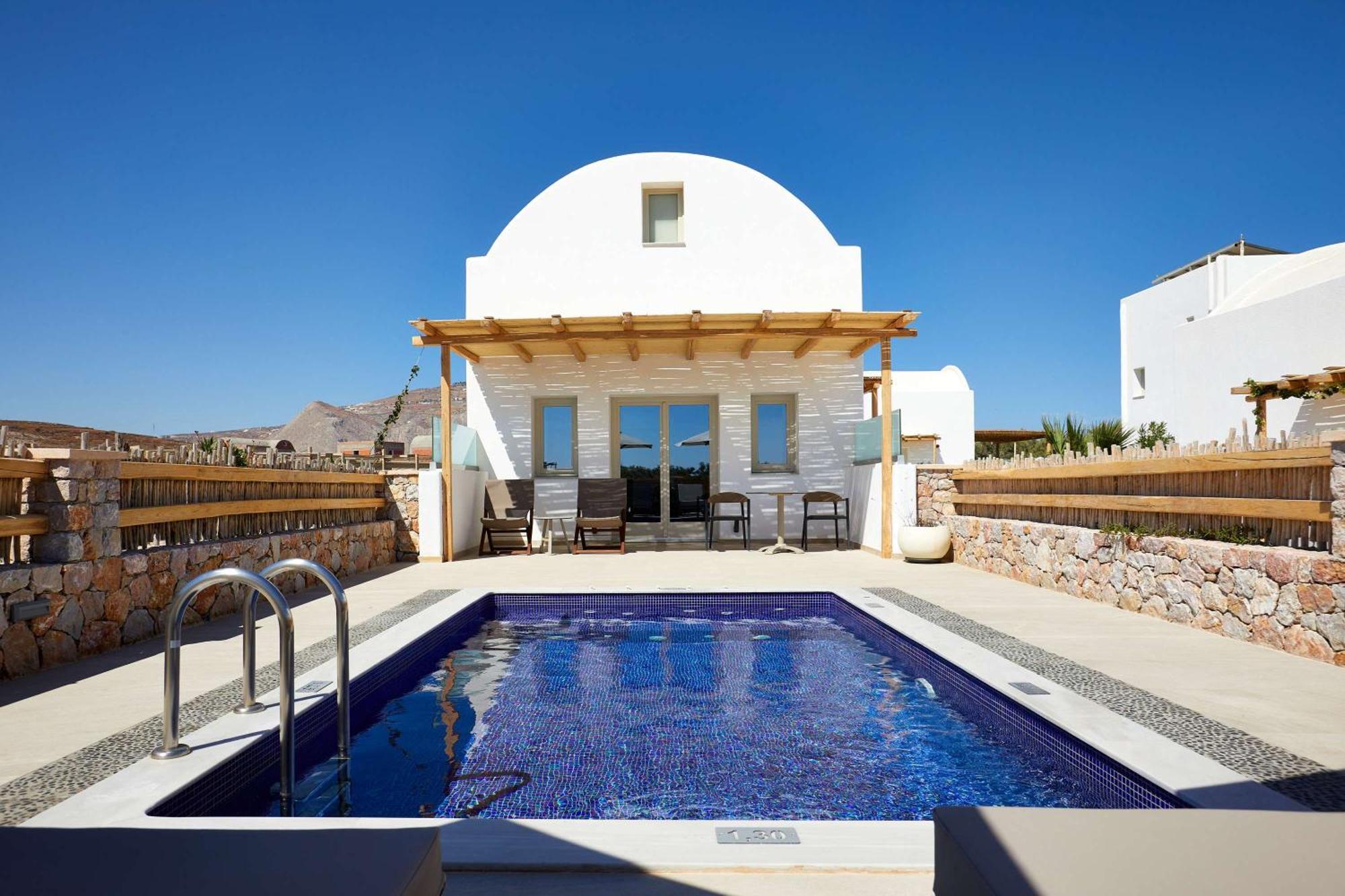 Sea Breeze Santorini Beach Resort, Curio By Hilton Agios Georgios  Exteriér fotografie